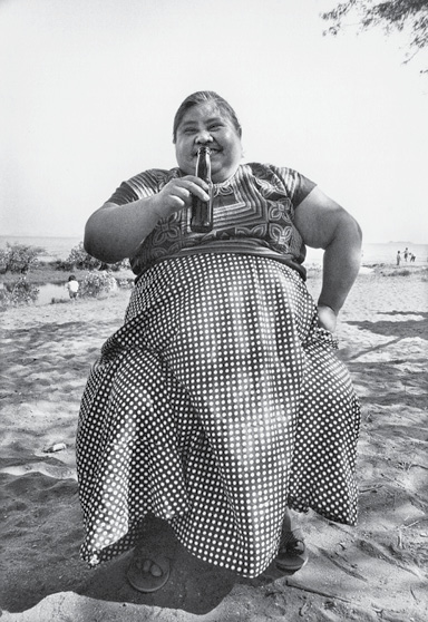 Juchiteca con cerveza / Juchiteca with beer